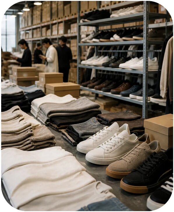 Поиск поставщиков одежды и обуви в Китае от 15185 р. | Китаист
